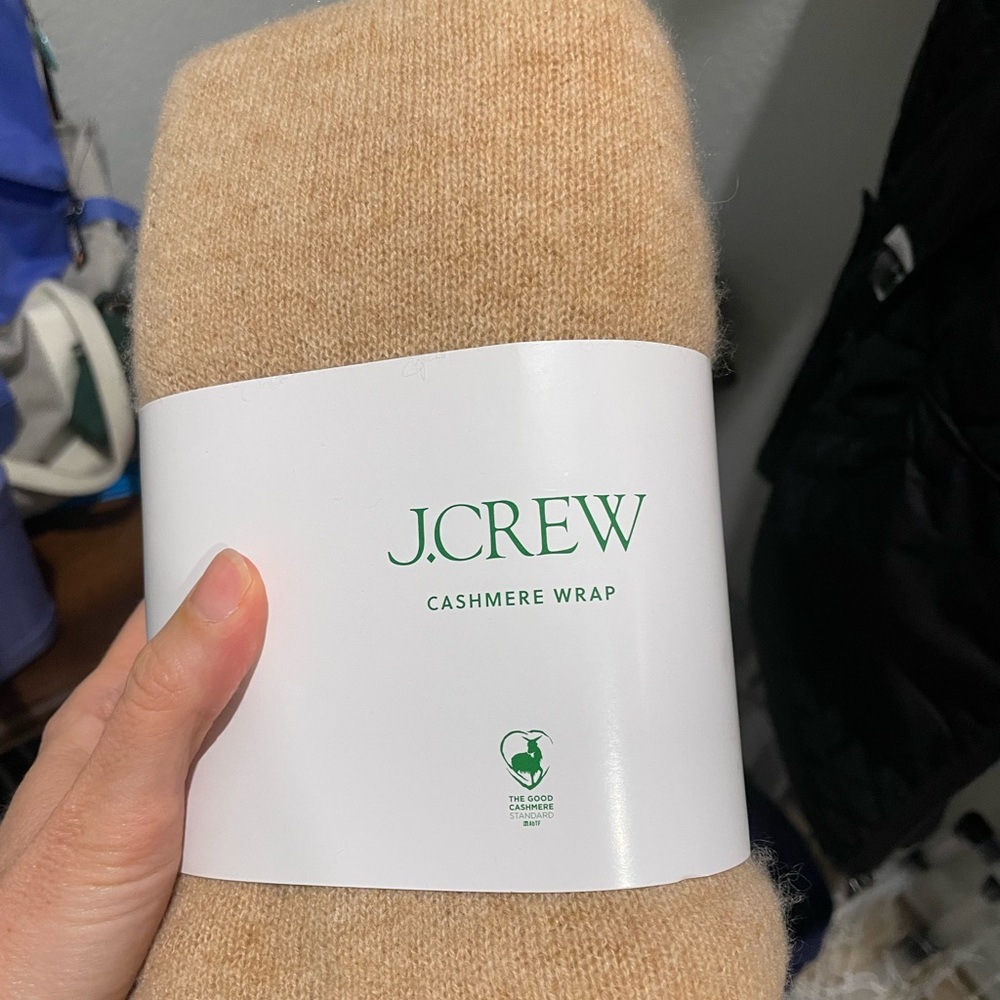 J crew cashmere wrap